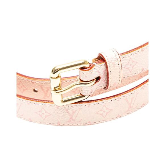 Pre Loved Louis Vuitton Leather Handbag Strap Replacement Women Pink Belts - Picture 2 of 6